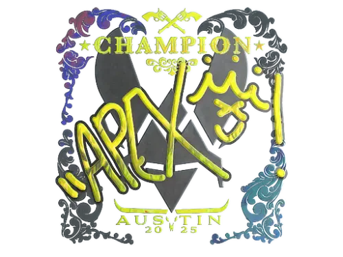 Sticker | apEX (Holo, Champion) | Austin 2025 Sticker | apEX (Holo, Champion) | Austin 2025
