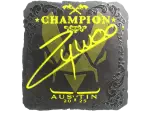 Sticker | ZywOo (Foil, Champion) | Austin 2025