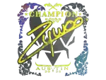 Sticker | ZywOo (Holo, Champion) | Austin 2025
