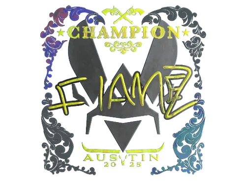 Sticker | FlameZ (Holo, Champion) | Austin 2025