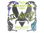 Sticker | FlameZ (Holo, Champion) | Austin 2025