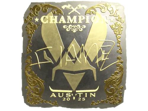 Sticker | FlameZ (Gold, Champion) | Austin 2025