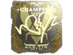Sticker | ropz (Gold, Champion) | Austin 2025