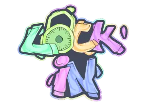 Sticker | Lock In