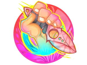 Sticker | Skelly Stabby