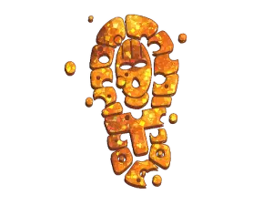 Sticker | T Tracks (Glitter)