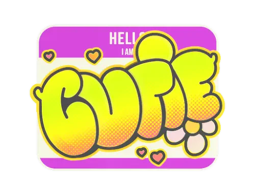 Sticker | Cutie (Holo)