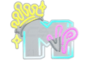 Sticker | Neon MVP (Lenticular)