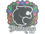 Sticker | FURIA (Embroidered) | Budapest 2025