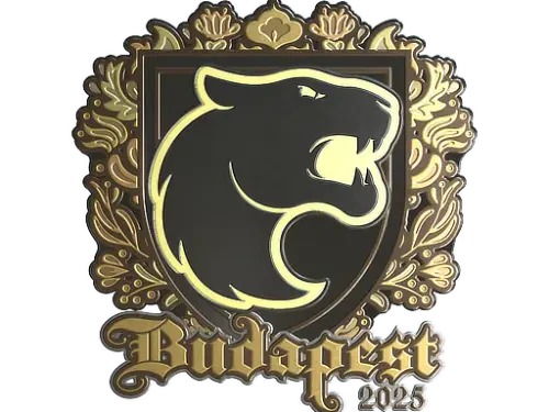 Sticker | FURIA (Gold) | Budapest 2025