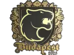 Sticker | FURIA (Gold) | Budapest 2025