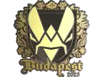 Sticker | Vitality (Gold) | Budapest 2025