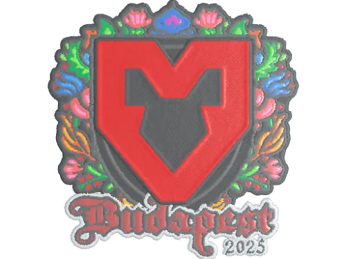 Sticker | MOUZ (Embroidered) | Budapest 2025