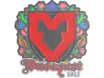 Sticker | MOUZ (Embroidered) | Budapest 2025