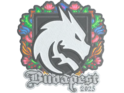 Sticker | Team Spirit (Embroidered) | Budapest 2025