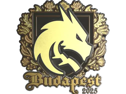 Sticker | Team Spirit (Gold) | Budapest 2025 Sticker | Team Spirit (Gold) | Budapest 2025