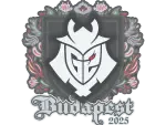 Sticker | G2 esports | Budapest 2025