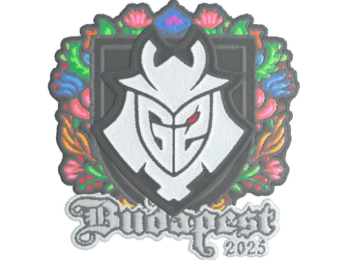 Sticker | G2 esports (Embroidered) | Budapest 2025
