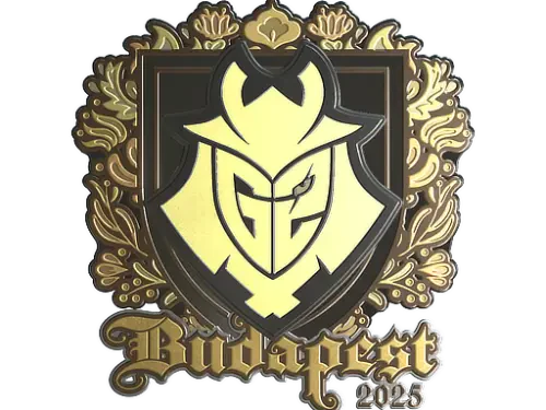 Sticker | G2 esports (Gold) | Budapest 2025 Sticker | G2 esports (Gold) | Budapest 2025