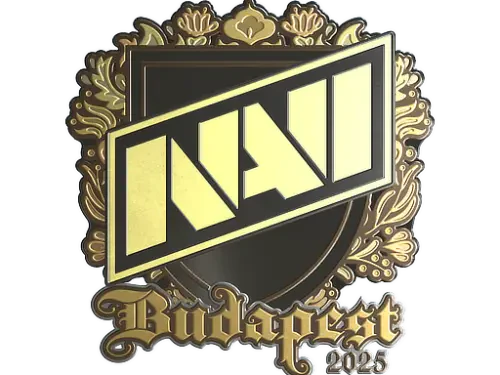 Sticker | Natus Vincere (Gold) | Budapest 2025 Sticker | Natus Vincere (Gold) | Budapest 2025