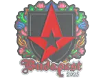 Sticker | Astralis (Embroidered) | Budapest 2025