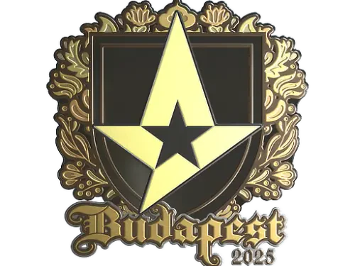 Sticker | Astralis (Gold) | Budapest 2025 Sticker | Astralis (Gold) | Budapest 2025