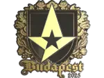 Sticker | Astralis (Gold) | Budapest 2025