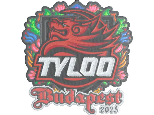 Sticker | TYLOO (Embroidered) | Budapest 2025