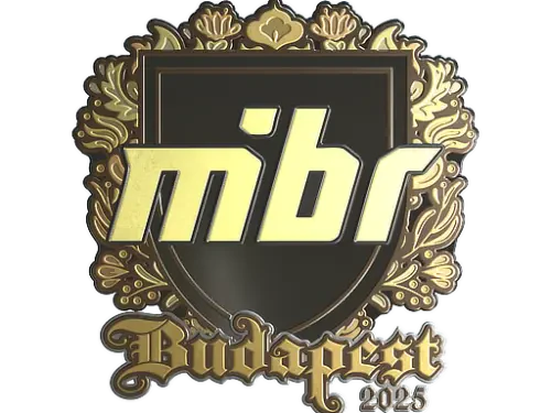 Sticker | MIBR (Gold) | Budapest 2025 Sticker | MIBR (Gold) | Budapest 2025