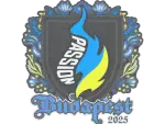 Sticker | Passion UA | Budapest 2025
