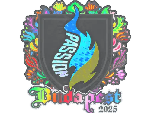 Sticker | Passion UA (Holo) | Budapest 2025 Sticker | Passion UA (Holo) | Budapest 2025