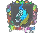 Sticker | Passion UA (Holo) | Budapest 2025
