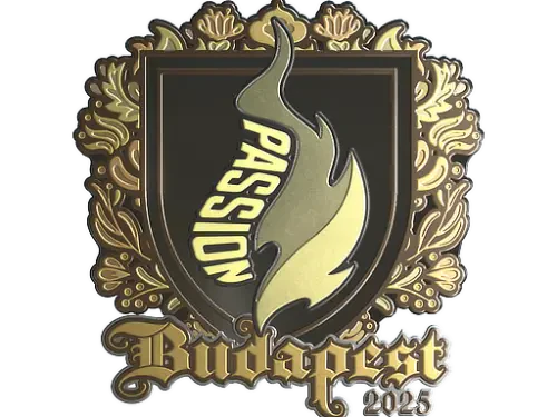 Sticker | Passion UA (Gold) | Budapest 2025 Sticker | Passion UA (Gold) | Budapest 2025