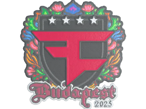 Sticker | FaZe Clan (Embroidered) | Budapest 2025