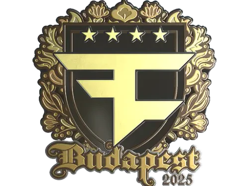 Sticker | FaZe Clan (Gold) | Budapest 2025 Sticker | FaZe Clan (Gold) | Budapest 2025