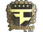 Sticker | FaZe Clan (Gold) | Budapest 2025