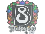 Sticker | B8 (Embroidered) | Budapest 2025