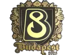 Sticker | B8 (Gold) | Budapest 2025