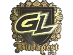 Sticker | GamerLegion (Gold) | Budapest 2025