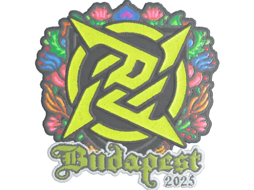 Sticker | Ninjas in Pyjamas (Embroidered) | Budapest 2025 Sticker | Ninjas in Pyjamas (Embroidered) | Budapest 2025