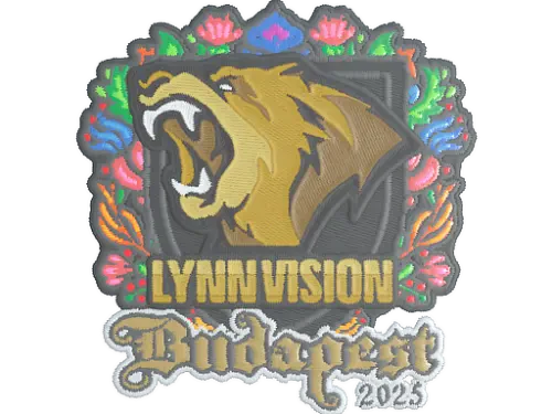 Sticker | Lynn Vision (Embroidered) | Budapest 2025 Sticker | Lynn Vision (Embroidered) | Budapest 2025
