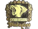 Sticker | Lynn Vision (Gold) | Budapest 2025