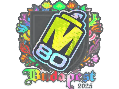 Sticker | M80 (Holo) | Budapest 2025 Sticker | M80 (Holo) | Budapest 2025