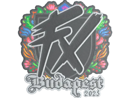 Sticker | Fluxo (Embroidered) | Budapest 2025 Sticker | Fluxo (Embroidered) | Budapest 2025