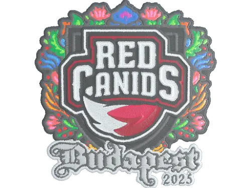 Sticker | RED Canids (Embroidered) | Budapest 2025 Sticker | RED Canids (Embroidered) | Budapest 2025