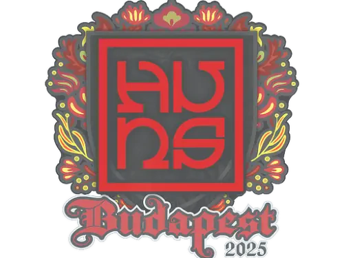 Sticker | The Huns | Budapest 2025
