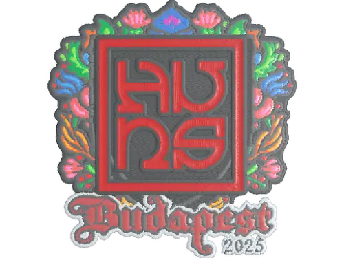 Sticker | The Huns (Embroidered) | Budapest 2025 Sticker | The Huns (Embroidered) | Budapest 2025
