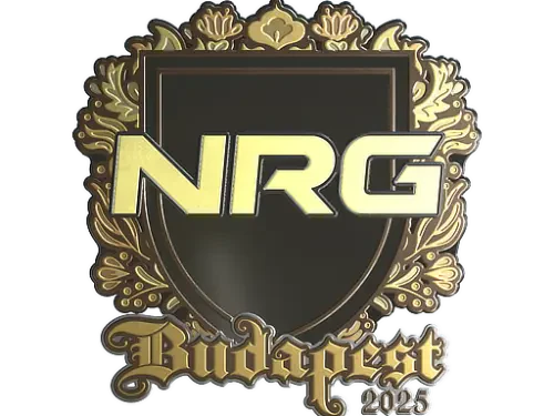 Sticker | NRG (Gold) | Budapest 2025