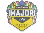 Sticker | StarLadder (Embroidered) | Budapest 2025