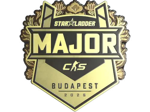 Sticker | StarLadder (Gold) | Budapest 2025 Sticker | StarLadder (Gold) | Budapest 2025